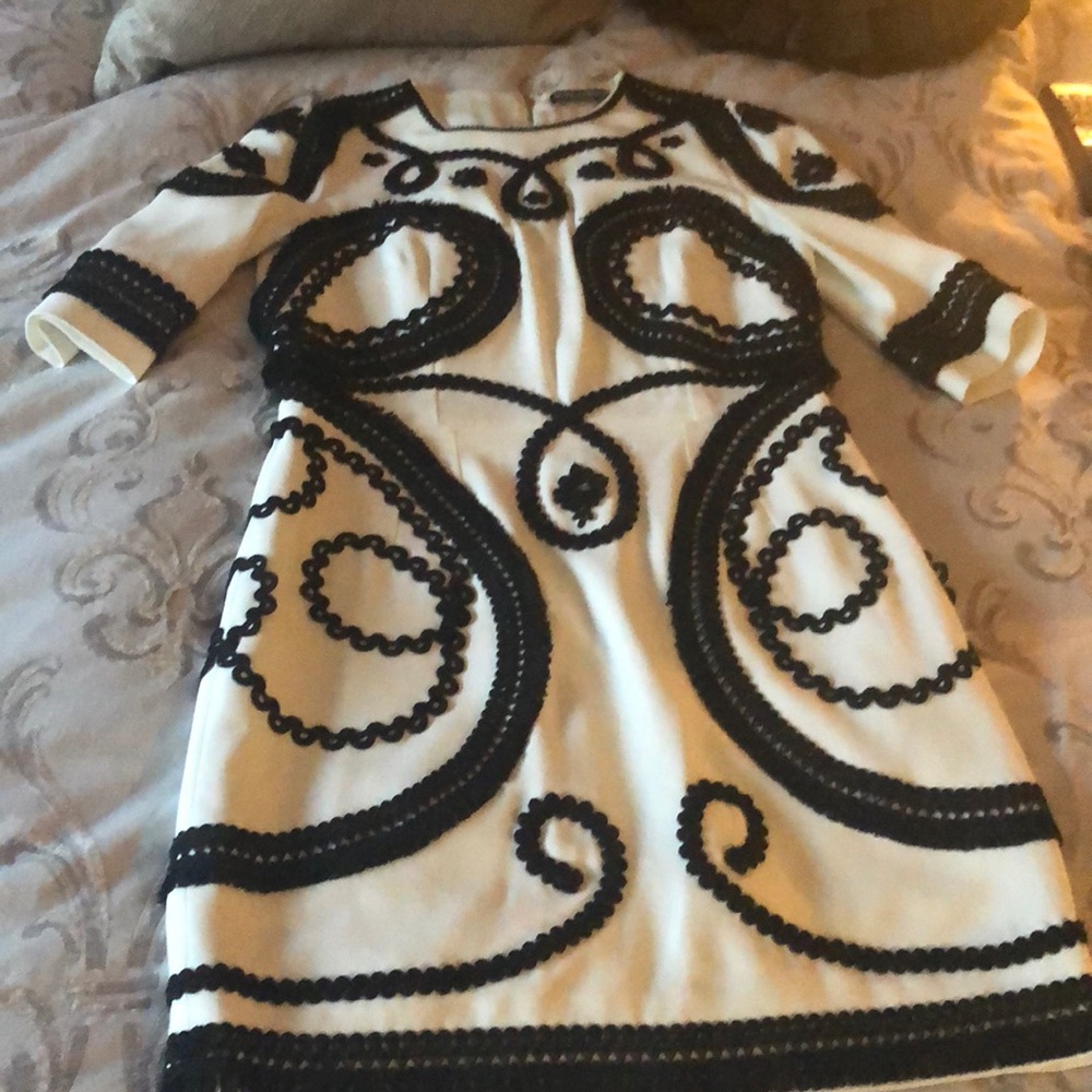 Dolce and Gabbana Dress 46 Black and White